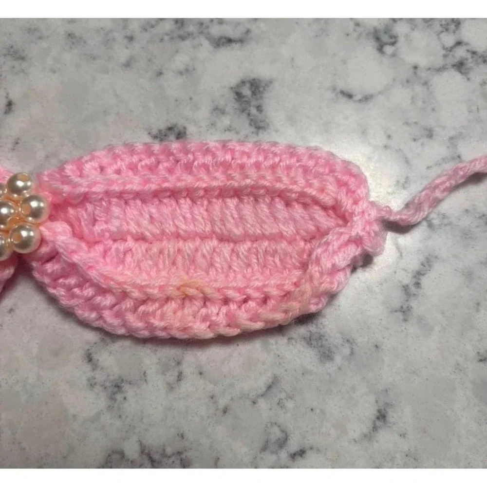 Baby Mermaid Photo Prop Set – Tail, Headband & Lace Wrap